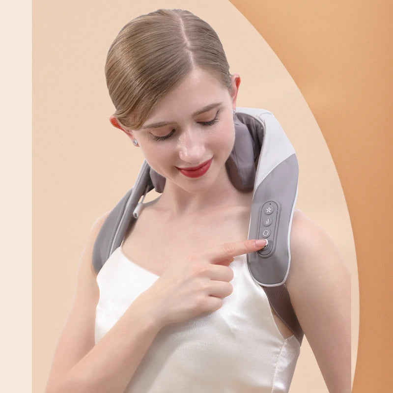 Shoulder and Neck Massager  with Heat Deep Tissue Kneading