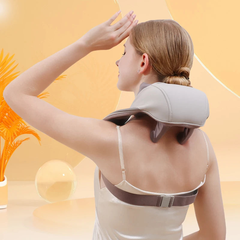 Shoulder and Neck Massager  with Heat Deep Tissue Kneading